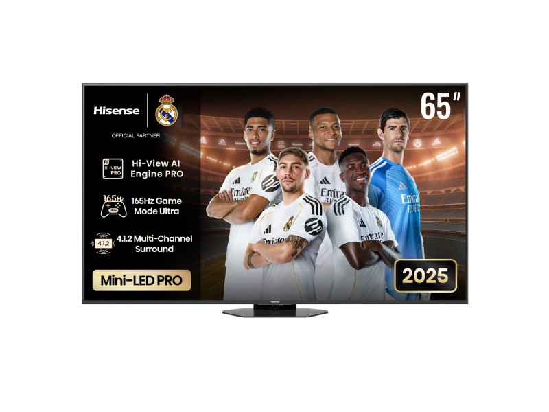 Hisense LEDN65U8Q Mini LED Pro QLED 165hz 4k Smart 65''